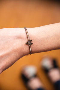 Brown Heart Bracelet